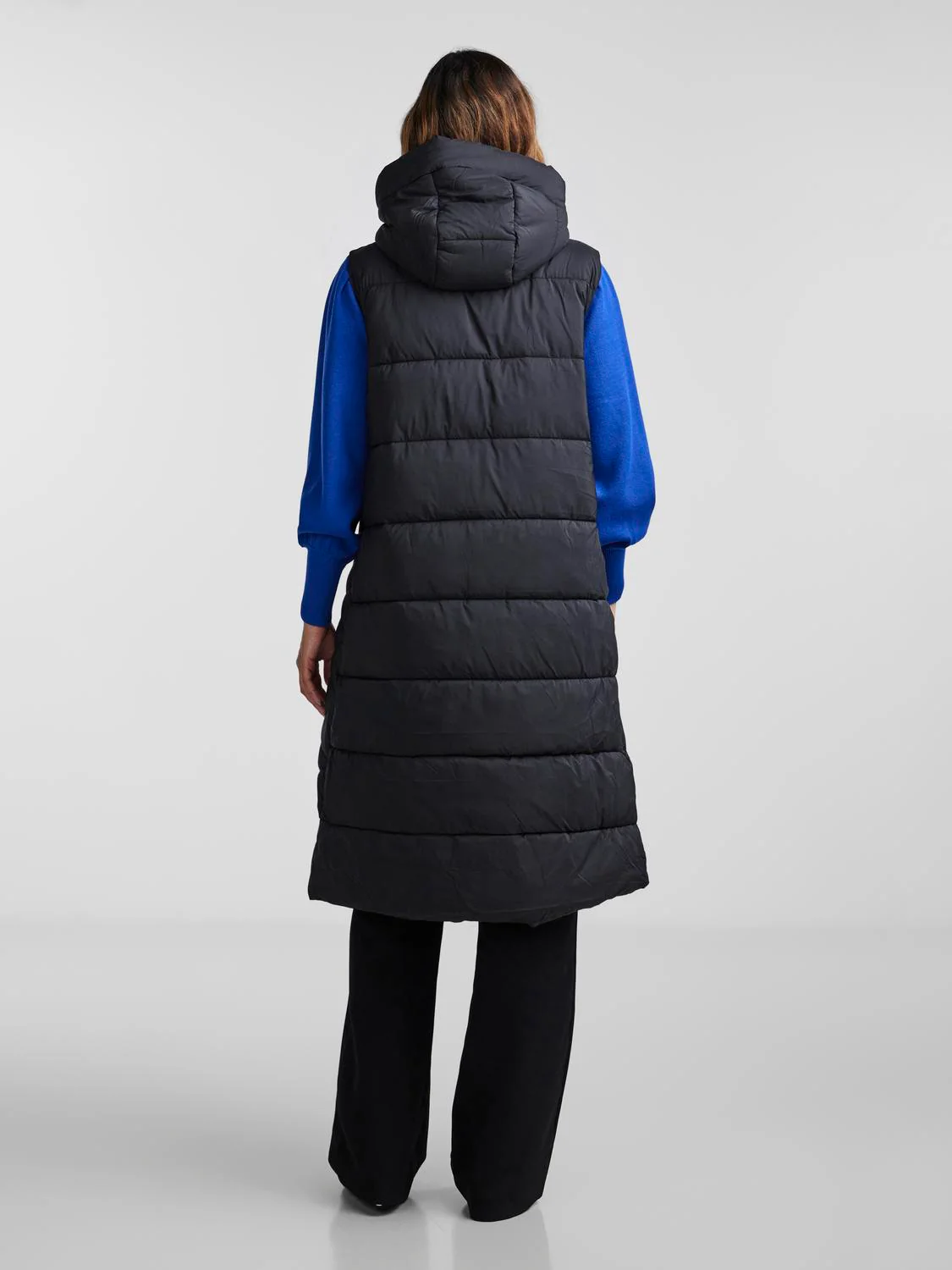 Y.A.S Naisten Toppaliivi, K-YASLIRO PADDED VEST Musta - Image 2