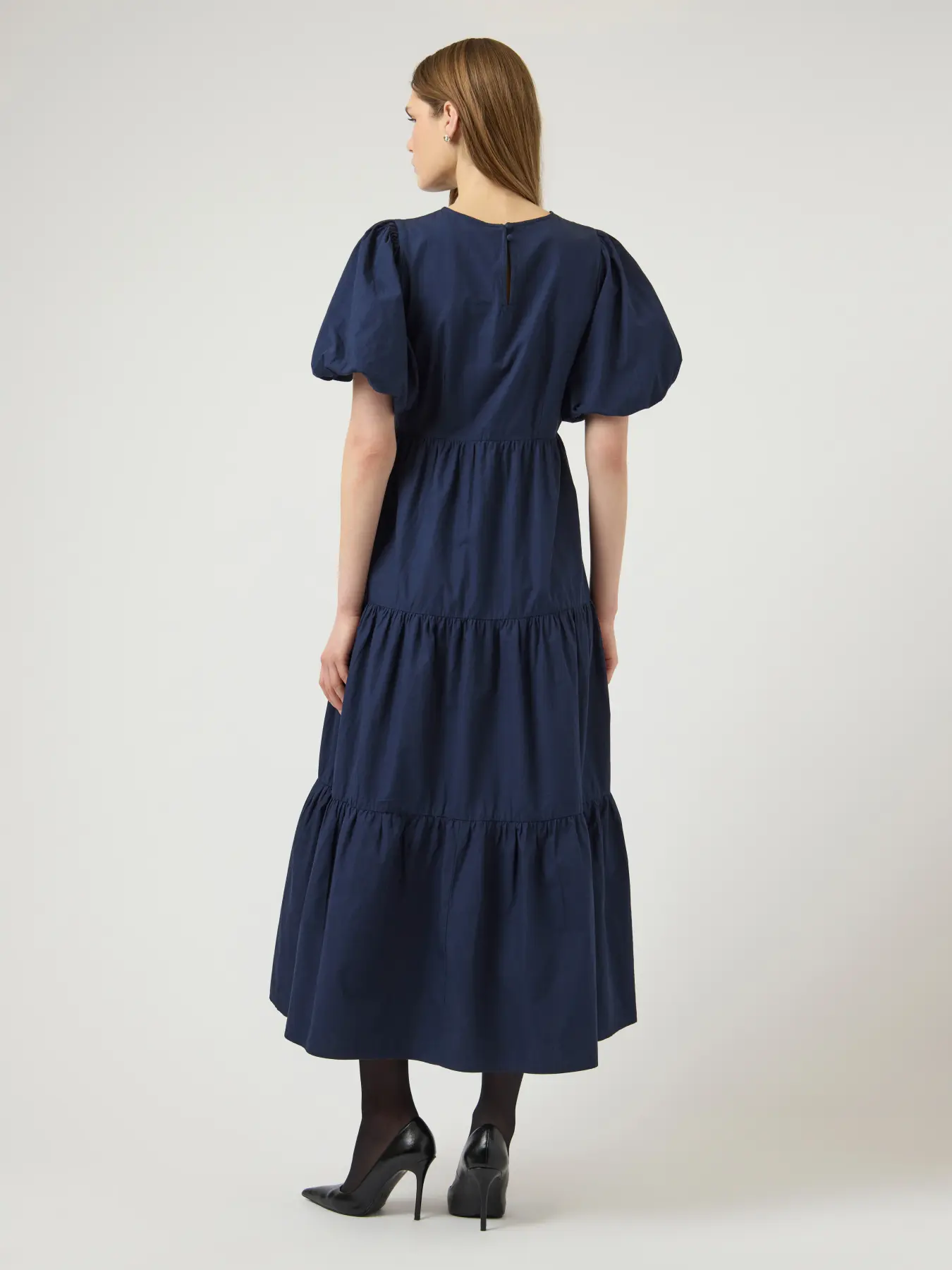 Y.A.S mekko YASColea SS Ankle Dress S, Navy Blazer - Image 2