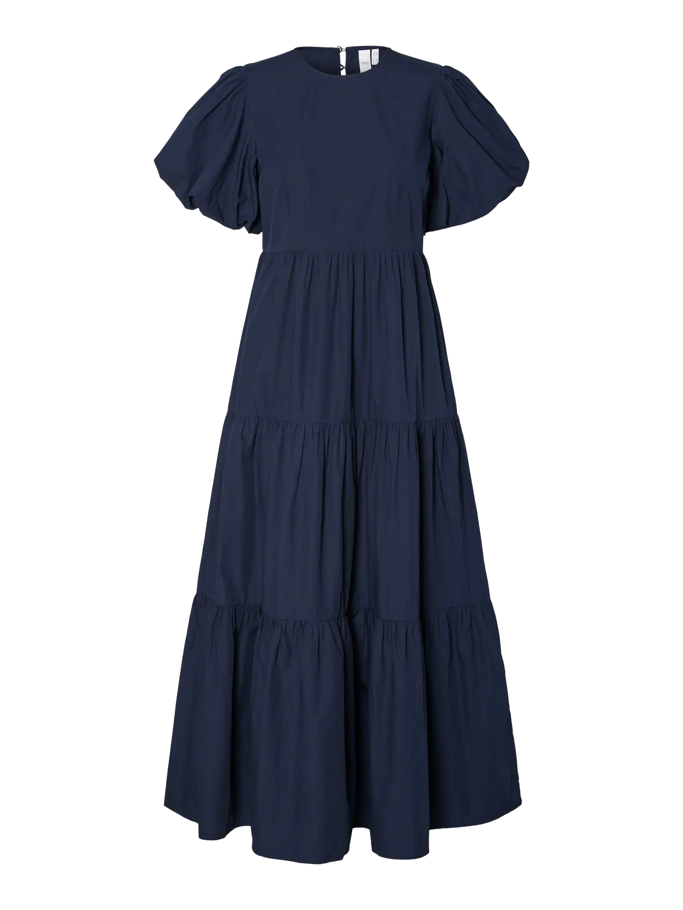 Y.A.S mekko YASColea SS Ankle Dress S, Navy Blazer - Image 5