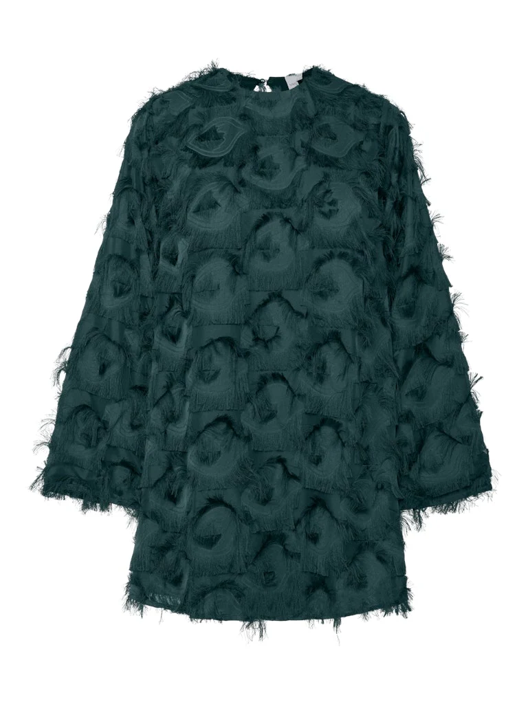 Y.A.S naisten mekko YASDIO LS SHORT DRESS, Ponderosa Pine - Image 4