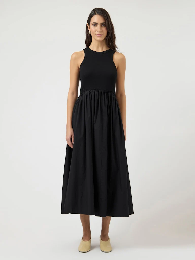 Y.A.S mekko YASMIRI SL Long Dress, musta