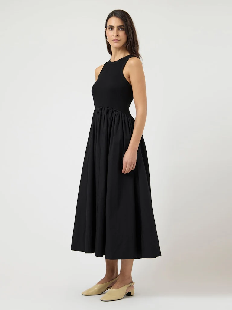 Y.A.S mekko YASMIRI SL Long Dress, musta - Image 4
