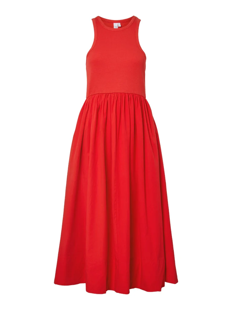 Y.A.S mekko YASMIRI SL Long Dress, punainen - Image 3