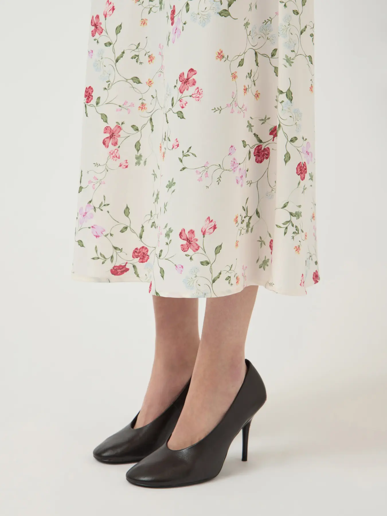 Y.A.S hame YASPella HW Midi Skirt S. Noos, Pristine Botalia - Image 6