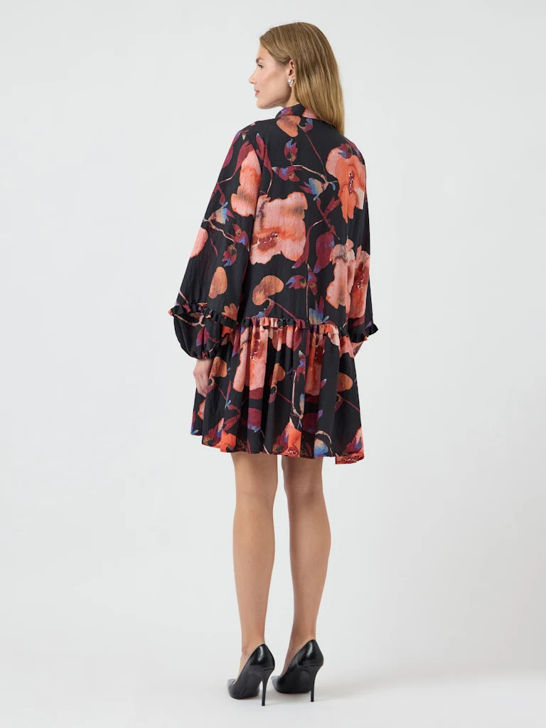 Y.A.S naisten mekko YASPILANA LS DRESS S, Black Pilana - Image 2