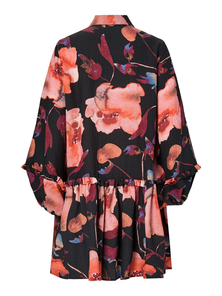 Y.A.S naisten mekko YASPILANA LS DRESS S, Black Pilana - Image 4