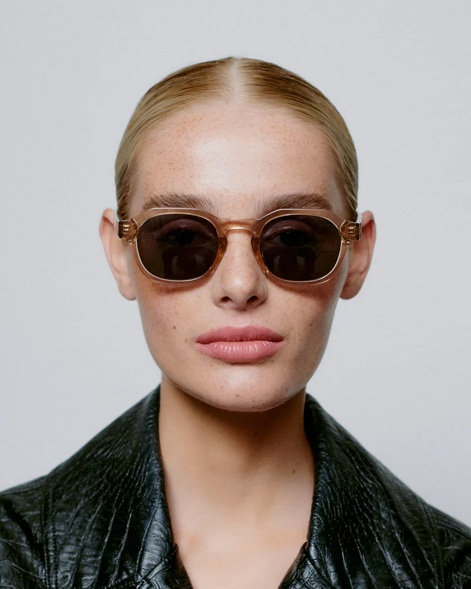A.Kjaerbede unisex aurinkolasit Zan, beige - Image 4