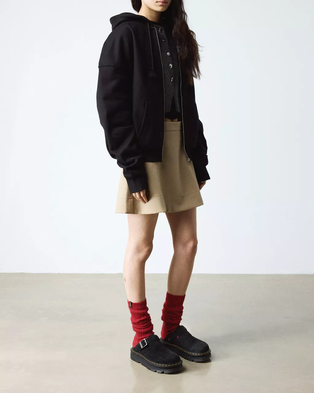 Dr. Martens naisten kengät Zebzag Mule Black EH Suede, musta - Image 2